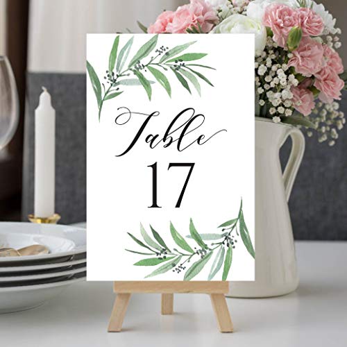 Table Numbers