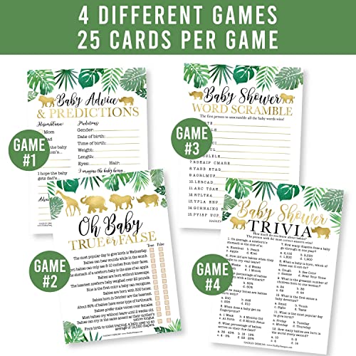 Safari Baby Shower Games