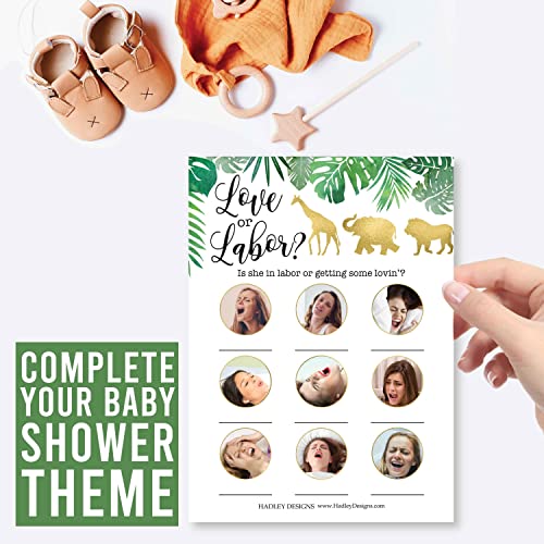 Safari Baby Shower Games