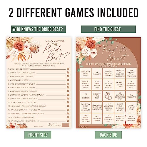 Boho Bridal Shower Games