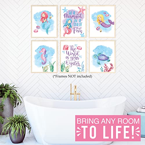 Mermaid Children's Wall Art