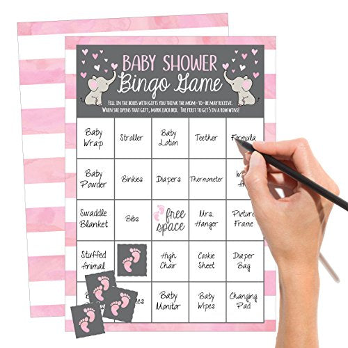 Elephant Baby Shower Games