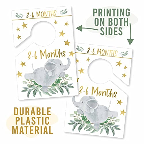 Elephant Baby Closet Dividers