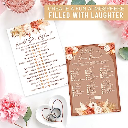 Boho Bridal Shower Games