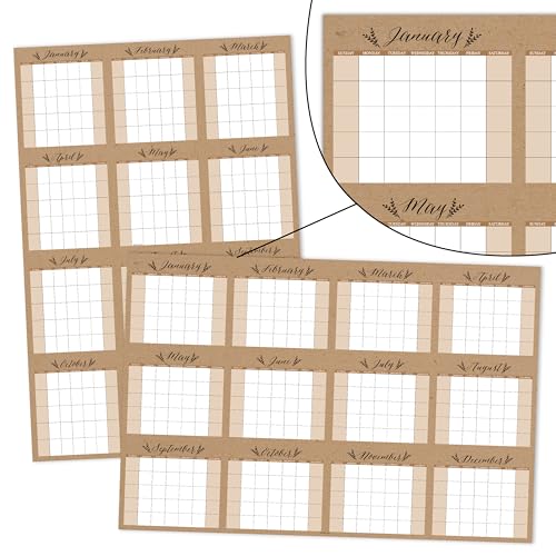Calendars & Planners Shop by Theme | Rusitc