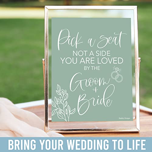 Sage Green Wedding Signs & Decor