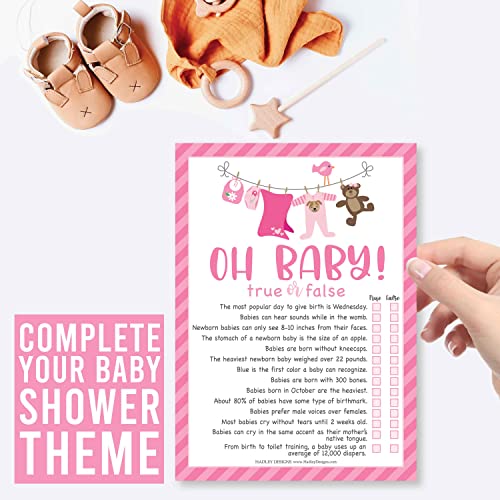 Clothesline Baby Shower Games