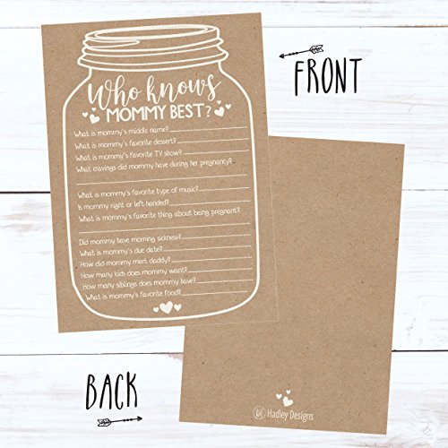 Rustic Baby Shower Games