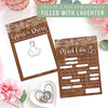 Rustic Bridal Shower Games