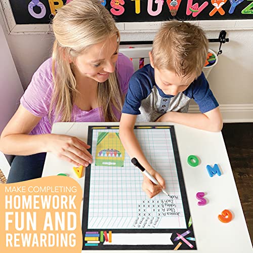 Colorful Homework Trackers