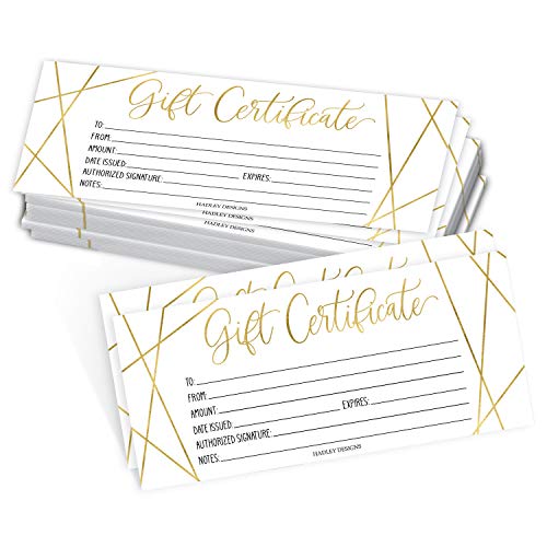 Gift Certificates