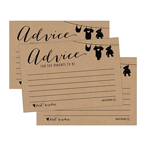 Rustic Advice Cards