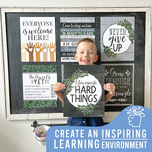 Farmhouse Classroom Motivational Posters