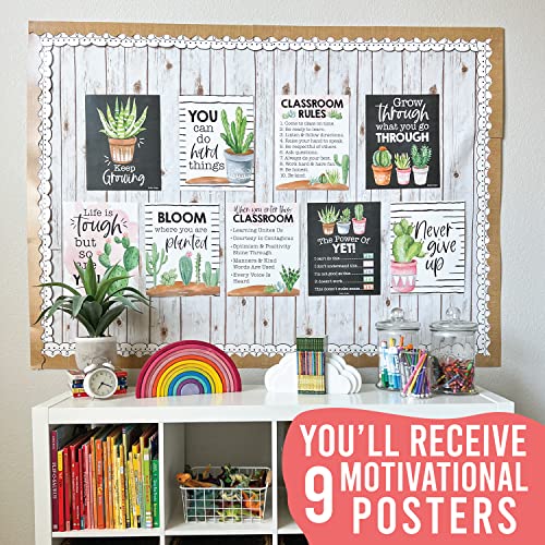 Cactus Classroom Motivational Posters