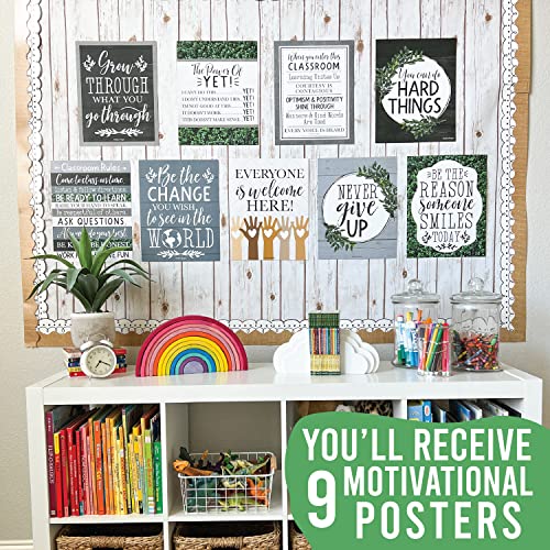 Farmhouse Classroom Motivational Posters