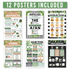 Farmhouse Parts of Speech Posters