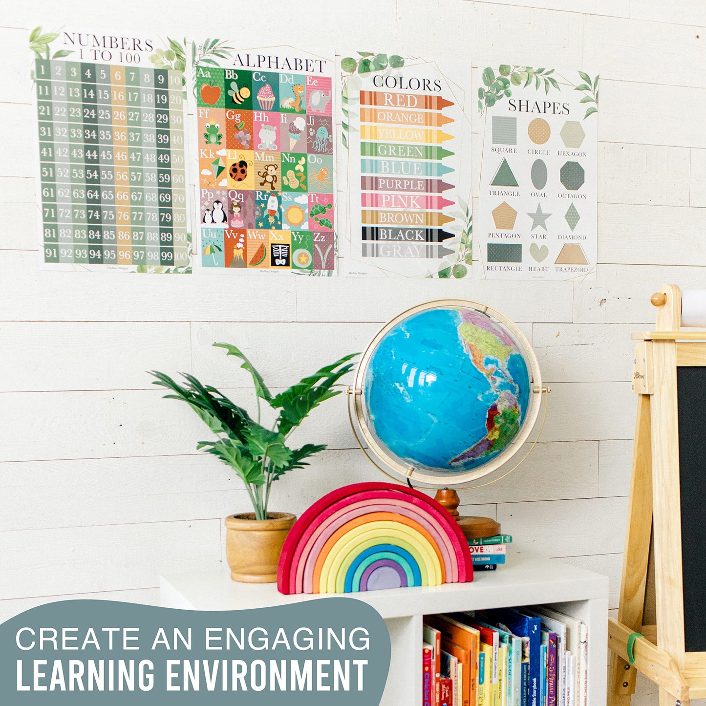 Greenery Educational Posters For Classrooms