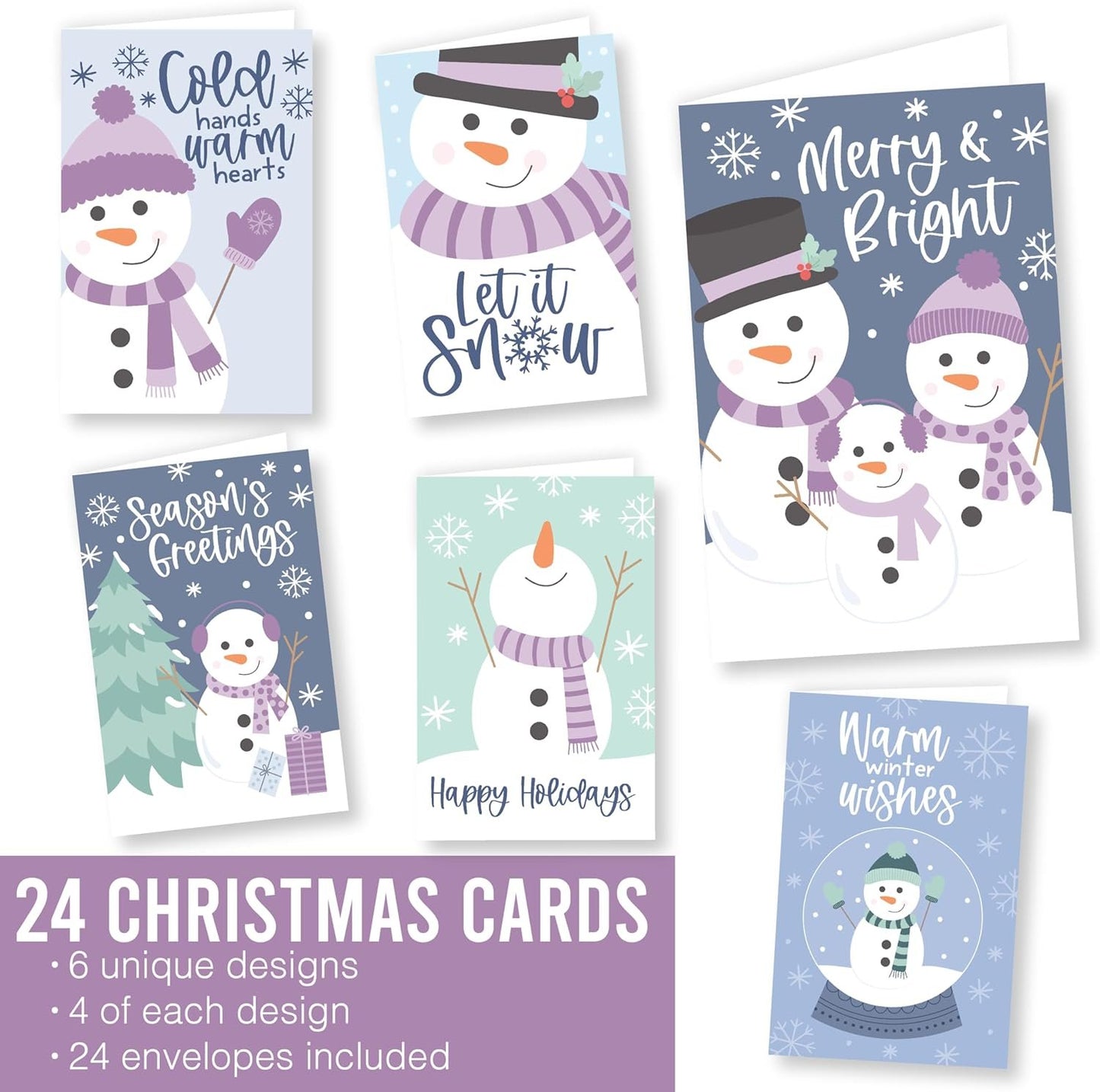 Winter Wonderland Folded Christmas Cards