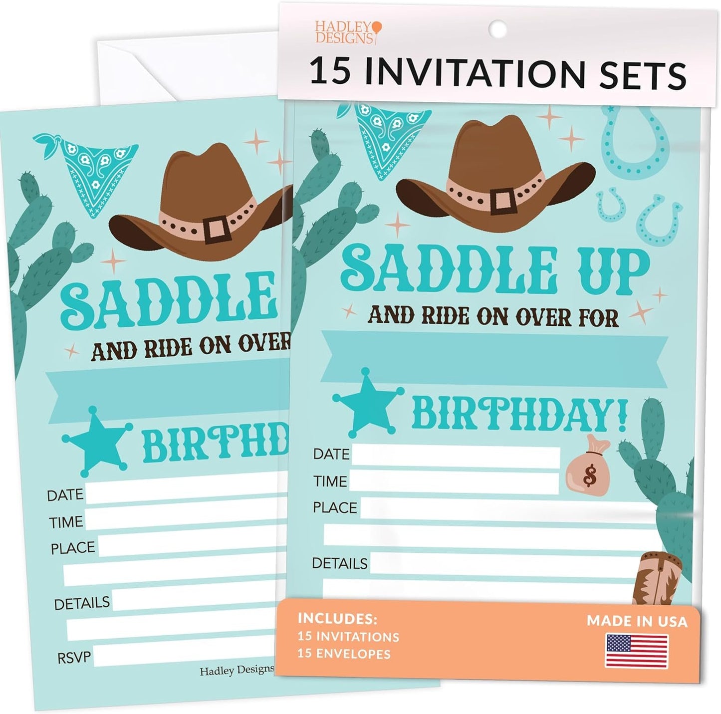 15 Cowboy Rodeo Birthday Invitations For Boys - Cowboy Birthday Invites For Boy, Western Birthday Party Invitations For Boys, Boy Birthday Invitations Boy, Invitations For Birthday Party Invites