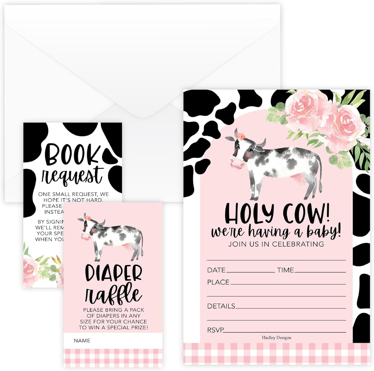 15 Holy Cow Baby Shower Invitations For Girl - Baby Girl Baby Shower Invites For Girl Baby Shower Invitations, Baby Girl Shower Invitations, Invitations For Baby Shower Girl, Baby Invitations