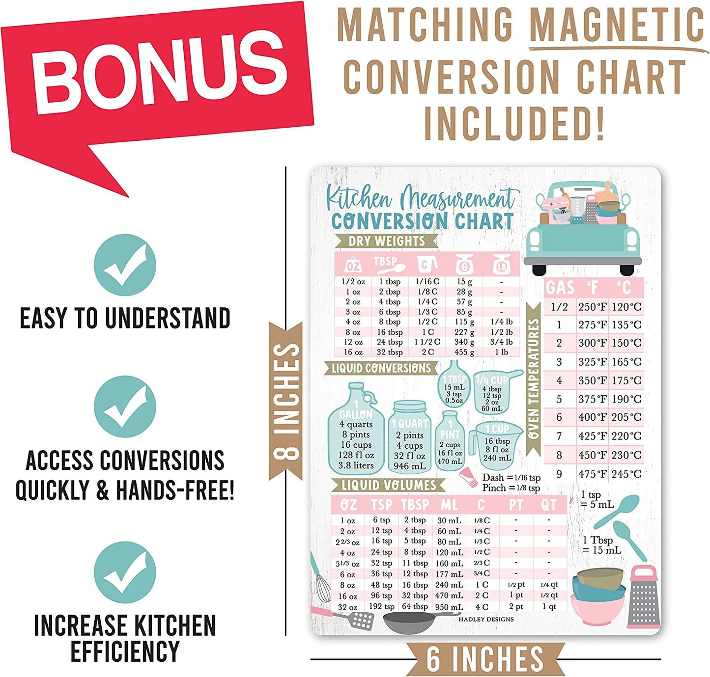 Truck Magnetic Meal Planner