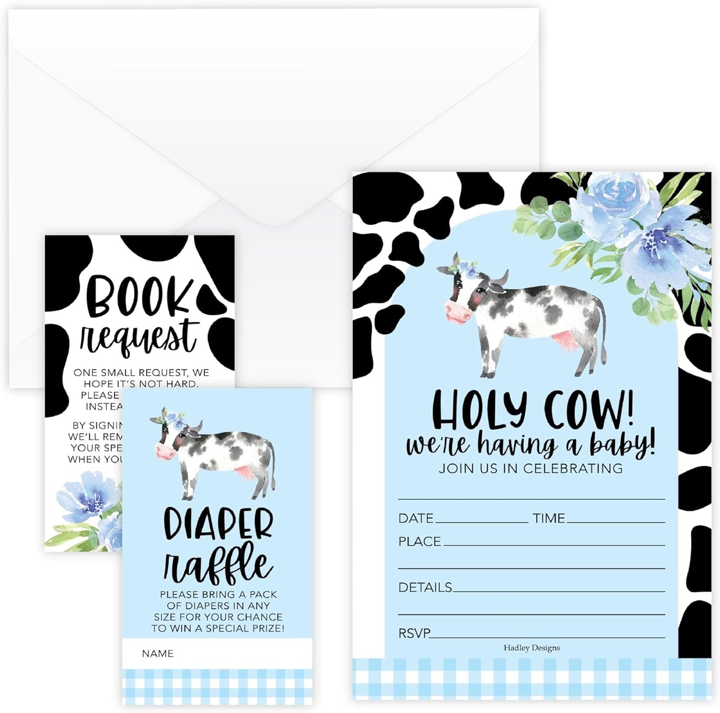 15 Holy Cow Baby Shower Invitations For Boy Baby Shower Ideas - Boy Baby Shower Invites For Boy, Boy Baby Shower Invitations Boy With Diaper Raffle, Baby Boy Shower Invitations, Baby Invitations